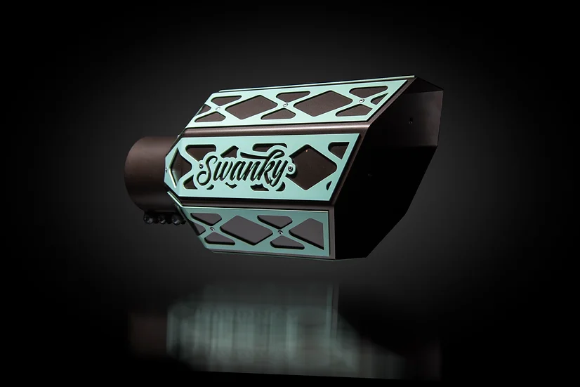 8" Overlay Octagon Exhaust Tip