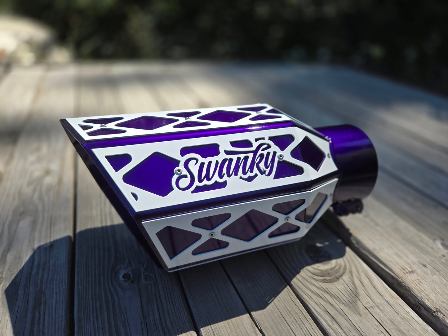 8" Overlay Octagon Exhaust Tip