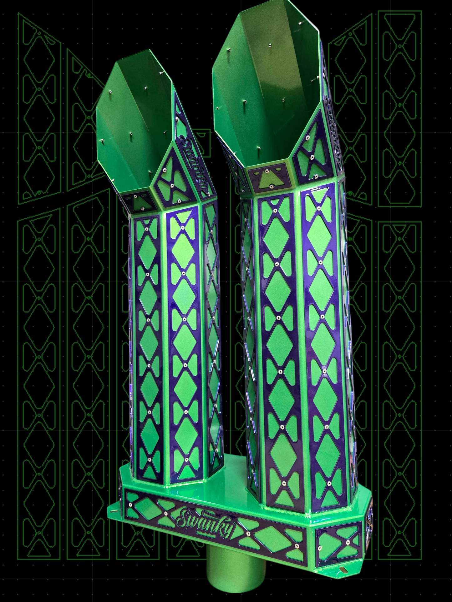 Overlay Shotgun Cat Stack