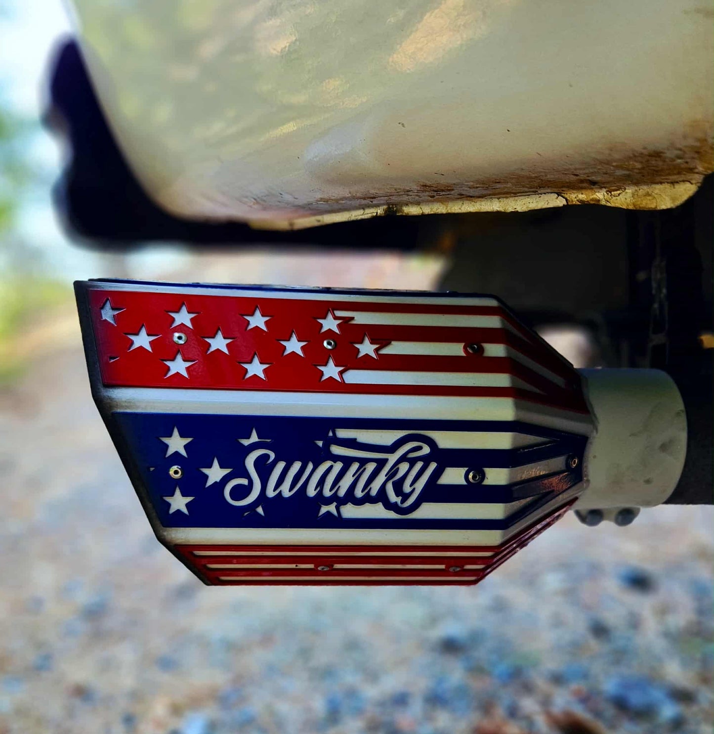 Stars & Stripes 8" Octagon Exhaust Tip - Introductory Offer